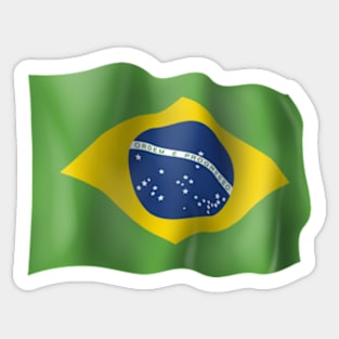 Brazil Flag Sticker